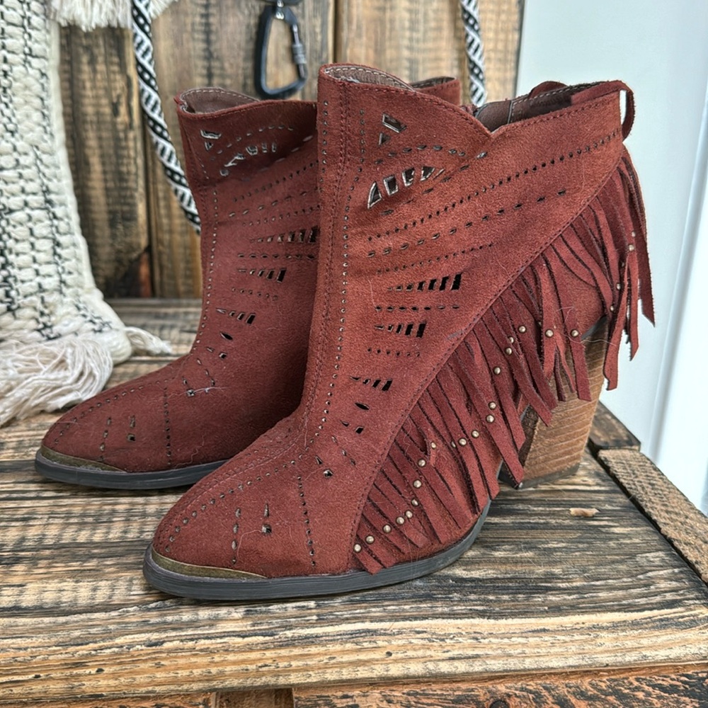 Fringe Booties